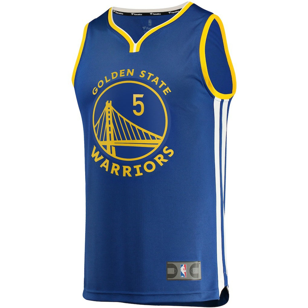 Kevon Looney Golden State Warriors Fast Break Replica Player Team Jersey sale - Icon Editi- Royal sale
