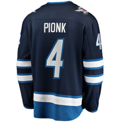 Neal Pionk Winnipeg Jets Fanatics Home Breakaway Player Jersey - Navy Jerseys