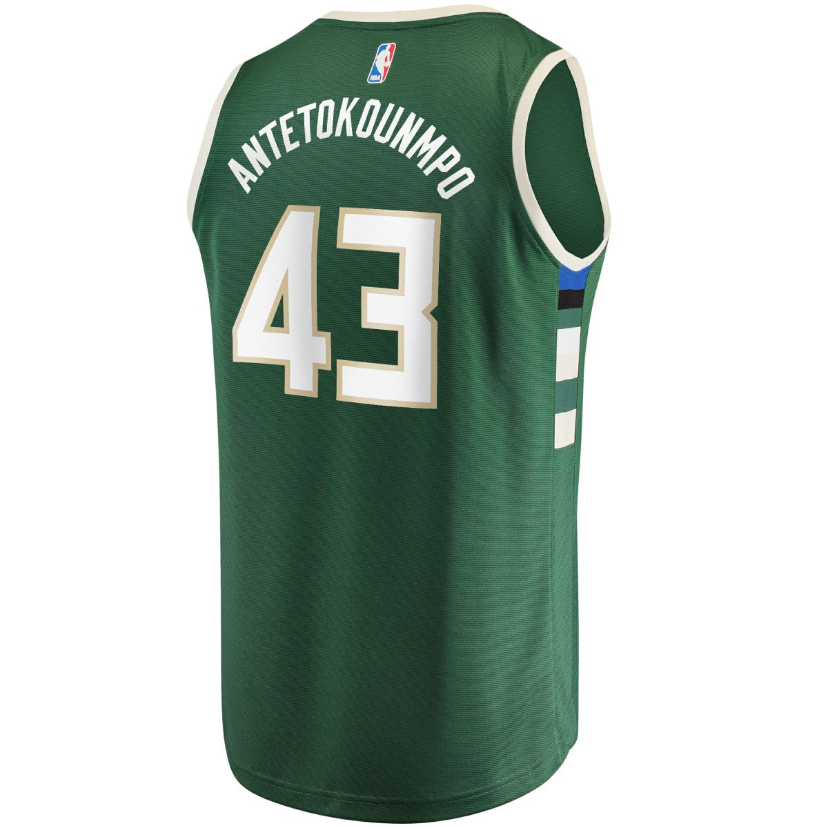 Thanasis Antetokounmpo Milwaukee Bucks Fast Break Replica Player Jersey - Icon Edition - Hunter Green on sale