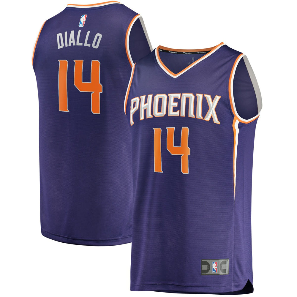 Cheick Diallo Phoenix Suns Youth Fast Break Replica Player Jersey - Icon Edition - Purple cheap
