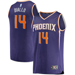 Cheick Diallo Phoenix Suns Youth Fast Break Replica Player Jersey - Icon Edition - Purple cheap