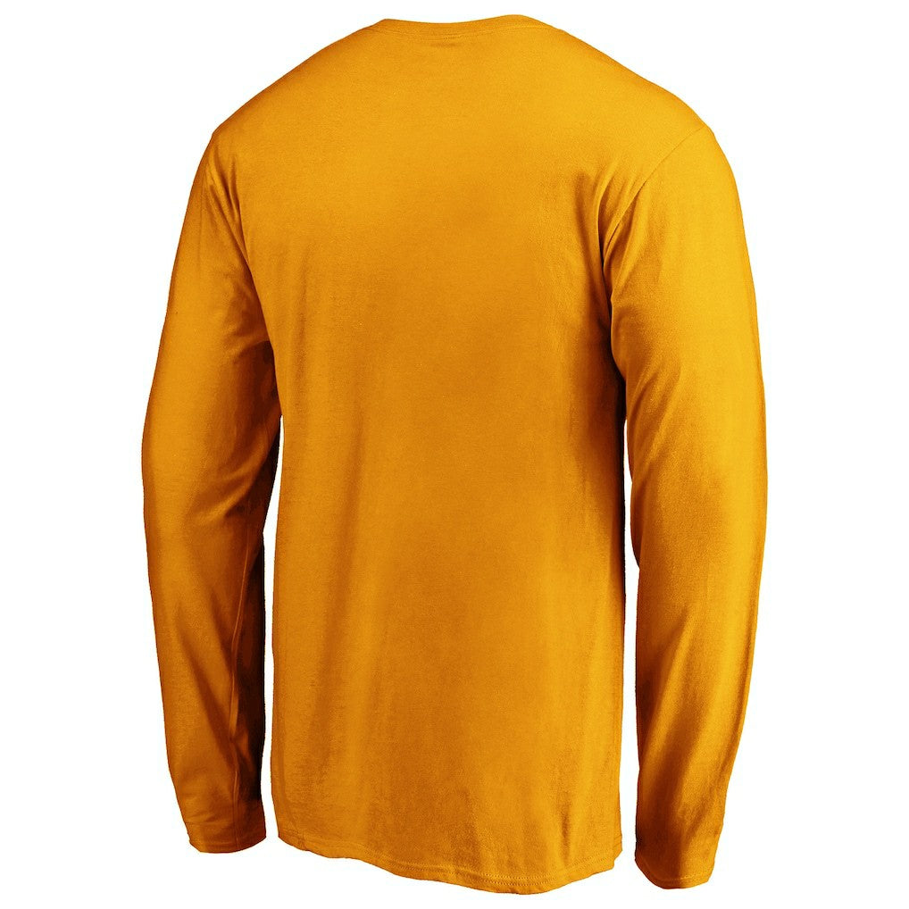 Pittsburgh Steelers Primary Logo Long Sleeve T-Shirt - Gold sale