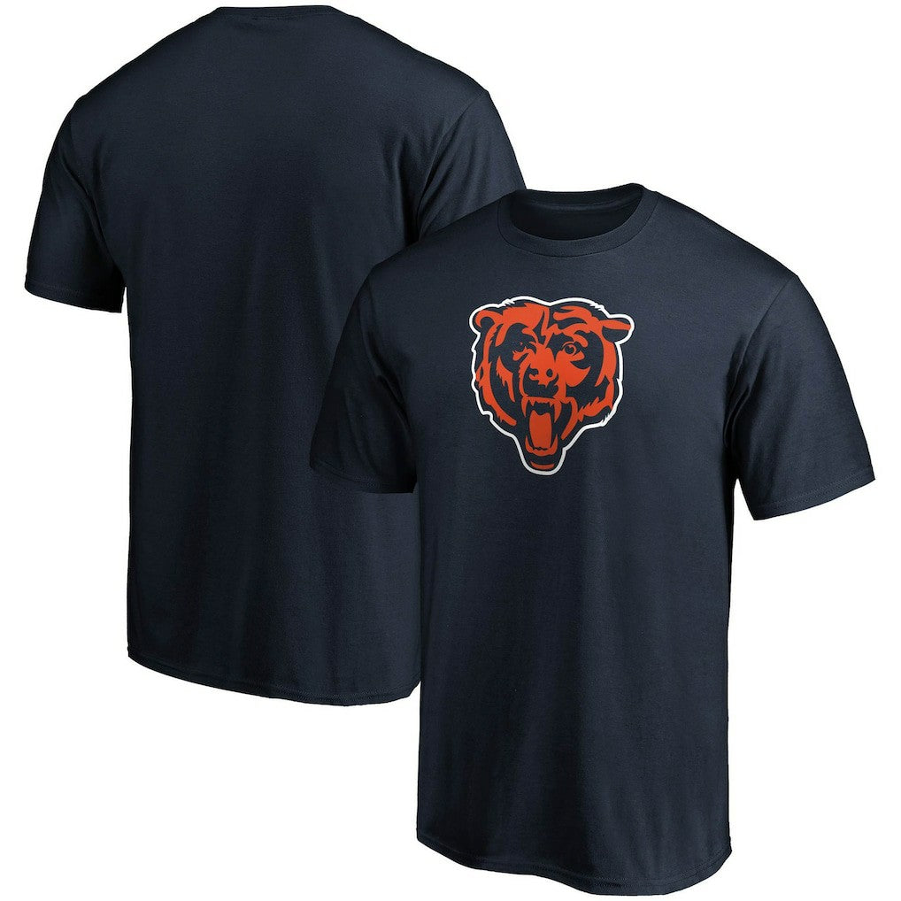 Chicago Bears Primary Logo T-Shirt - Navy sale