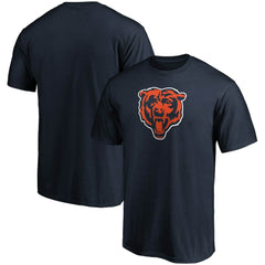Chicago Bears Primary Logo T-Shirt - Navy sale