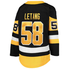 Kris Letang Pittsburgh Penguins Youth Premier Player Jersey - Black Jerseys