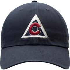 Colorado Avalanche '47 Clean Up Alternate Logo Adjustable Hat - Navy Hats