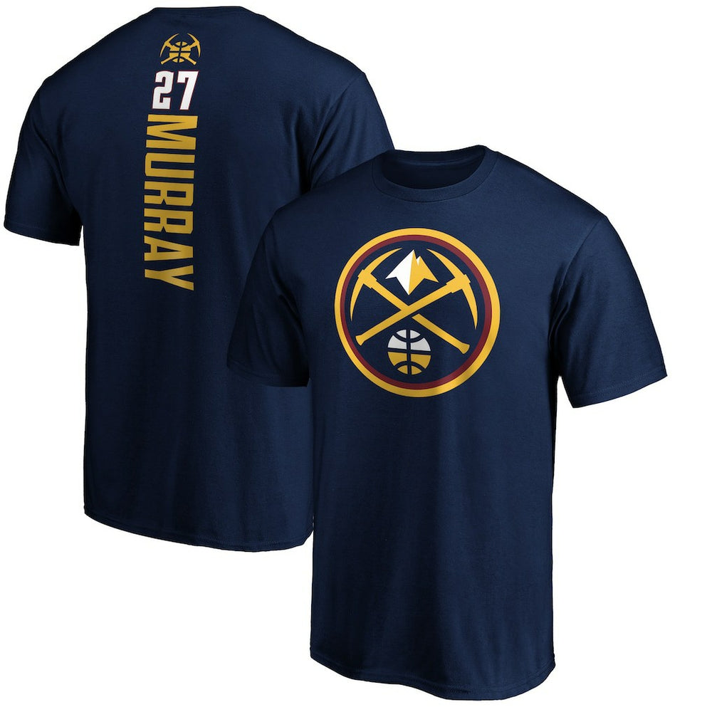 Denver Nuggets Playmaker Name & Number T-Shirt sale - Navy on sale