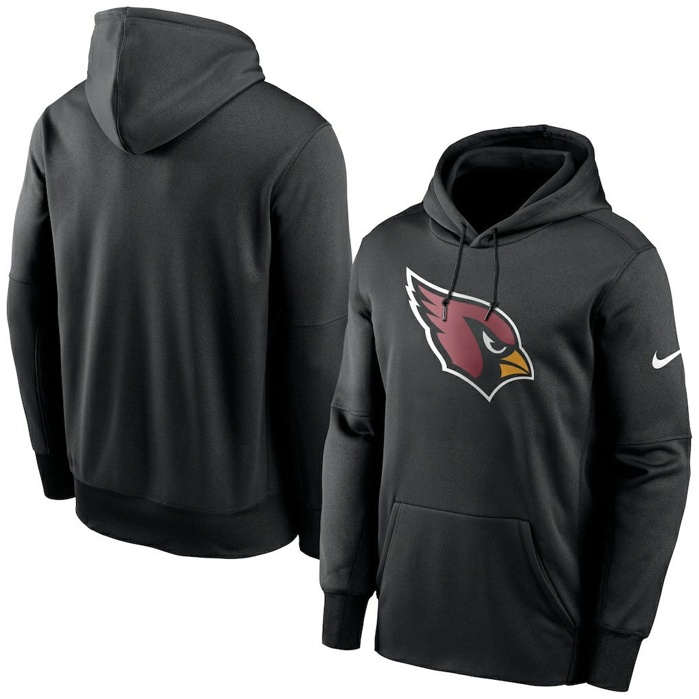 Arizona Cardinals Fan Gear Primary Logo Therma Performance Pullover Hoodie - Black sale