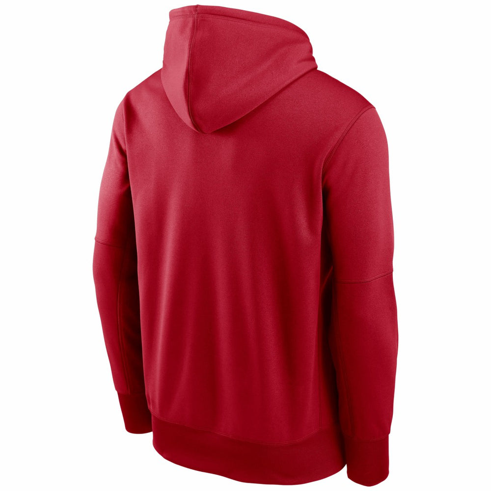 Tampa Bay Buccaneers Fan Gear Wordmark Performance Pullover Hoodie - Red discount