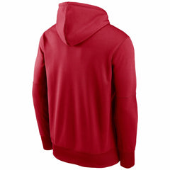Tampa Bay Buccaneers Fan Gear Wordmark Performance Pullover Hoodie - Red discount