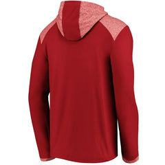 Arizona Cardinals Iconic Marbled Clutch Hoodie Long Sleeve T-Shirt - Cardinal outlet