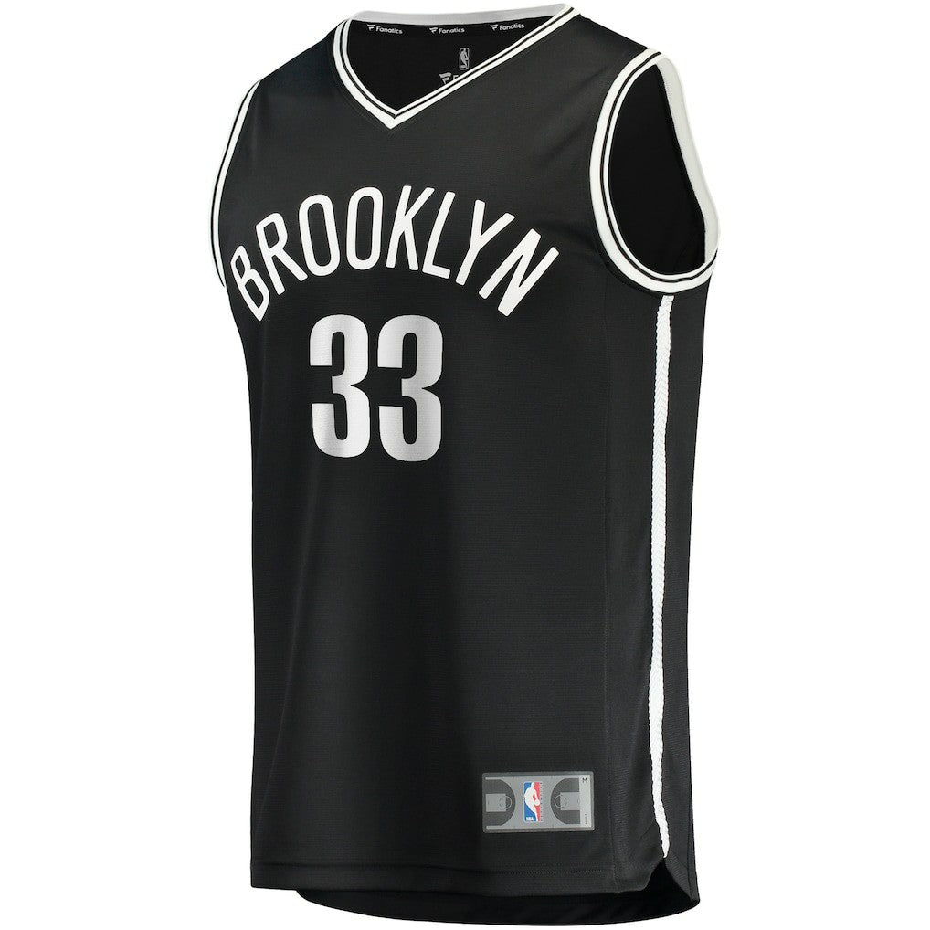 Nicolas Claxton Brooklyn Nets Fast Break Player Jersey - Icon Edition - Black on sale