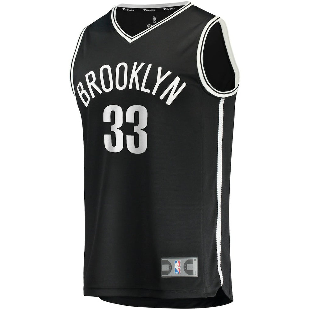 Nicolas Claxton Brooklyn Nets Fast Break Player Jersey - Icon Edition - Black on sale