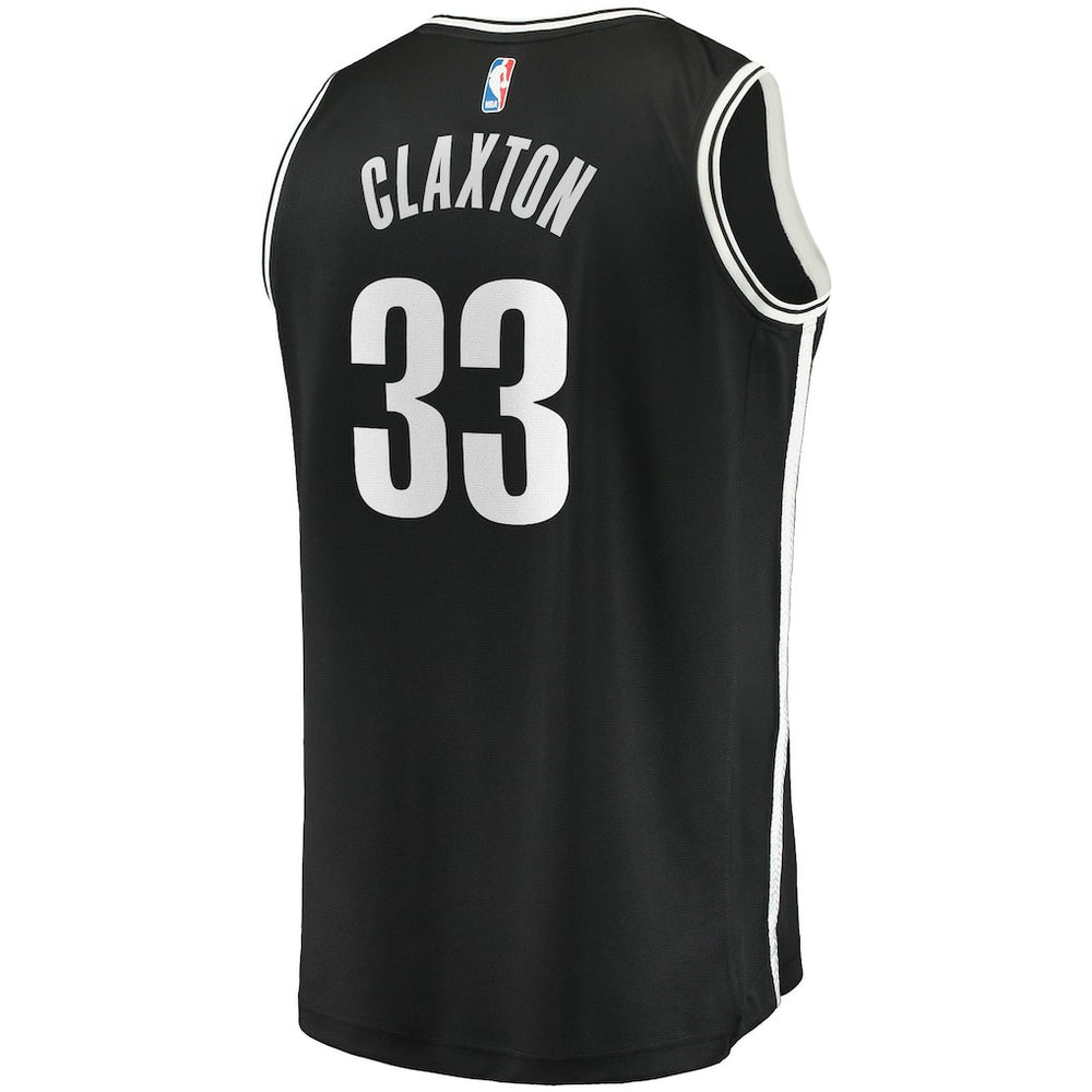 Nicolas Claxton Brooklyn Nets Fast Break Player Jersey - Icon Edition - Black on sale
