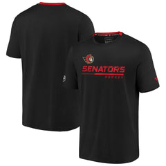 Ottawa Senators Fanatics Authentic Pro Locker Room Performance T-Shirt - Black T-shirts