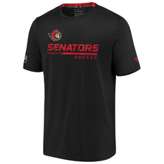 Ottawa Senators Fanatics Authentic Pro Locker Room Performance T-Shirt - Black T-shirts