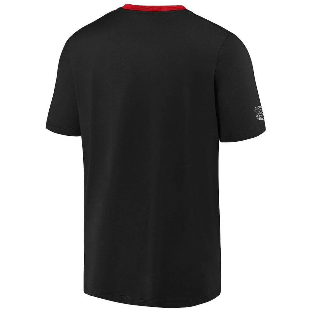 Ottawa Senators Fanatics Authentic Pro Locker Room Performance T-Shirt - Black T-shirts