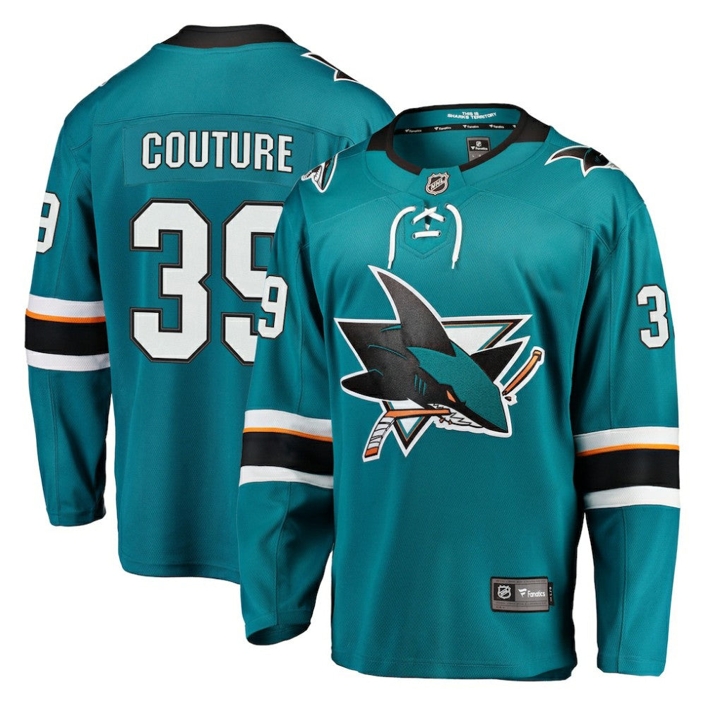 Logan Couture San Jose Sharks Fanatics Breakaway Jersey - Teal Jerseys