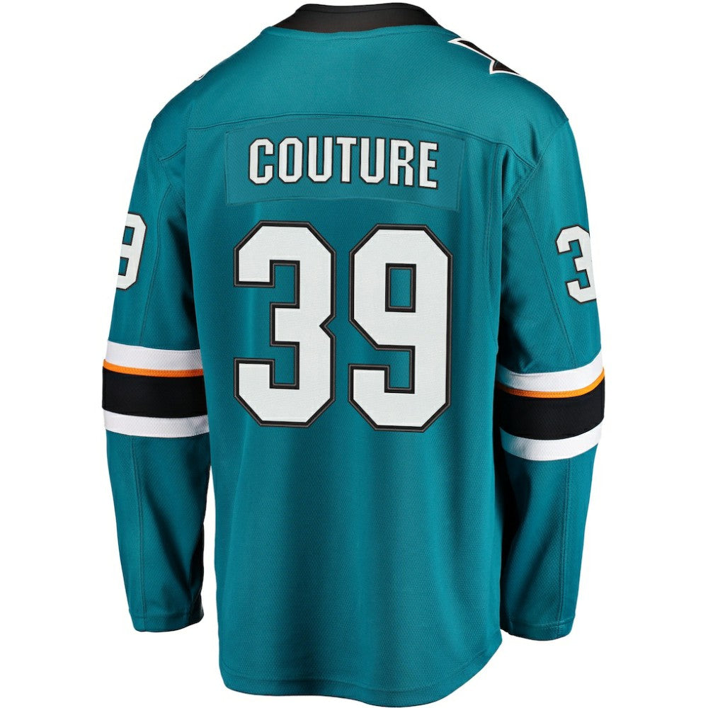 Logan Couture San Jose Sharks Fanatics Breakaway Jersey - Teal Jerseys