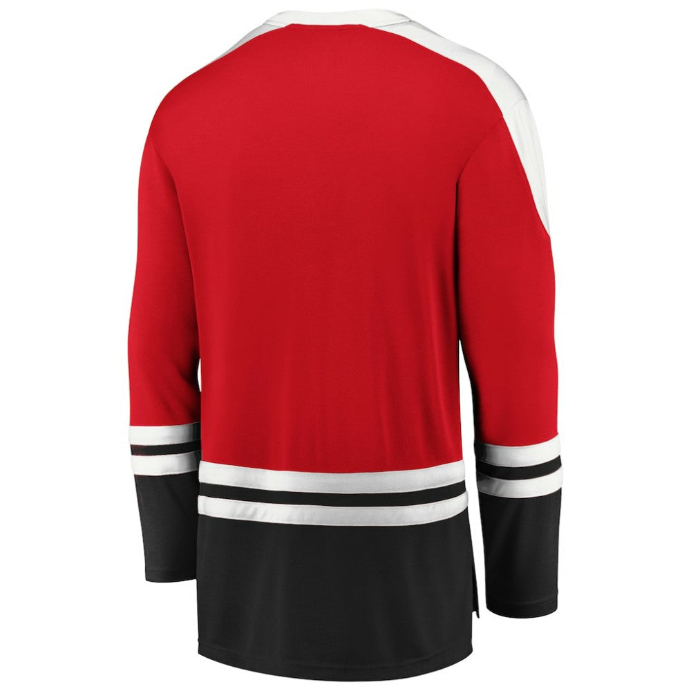 Chicago Blackhawks Fanatics Iconic Slapshot Long Sleeve T-Shirt - Red/Black T-shirts