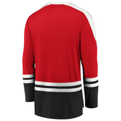 Chicago Blackhawks Fanatics Iconic Slapshot Long Sleeve T-Shirt - Red/Black T-shirts