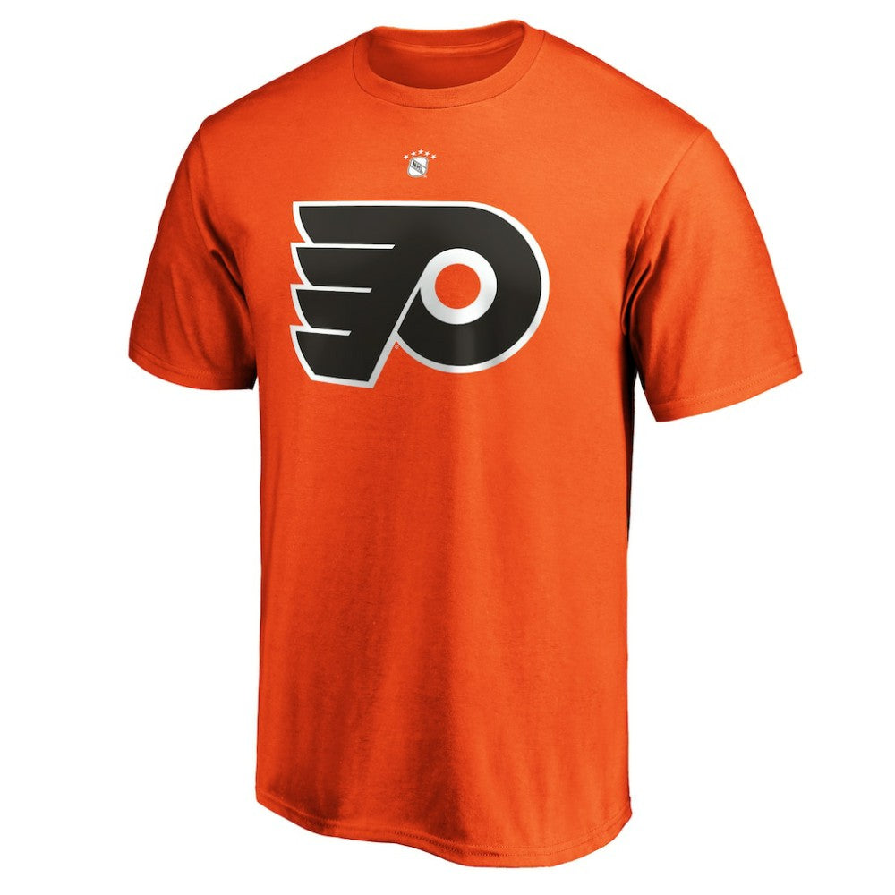 Paul Coffey Philadelphia Flyers Fanatics Authentic Stack Retired Player Name & Number T-Shirt - Orange T-shirts