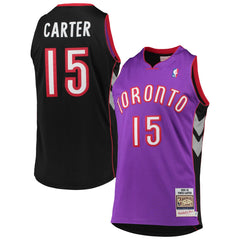 Vince Carter Toronto Raptors 1999/2000 Hardwood Classics Authentic Jersey - Purple cheap
