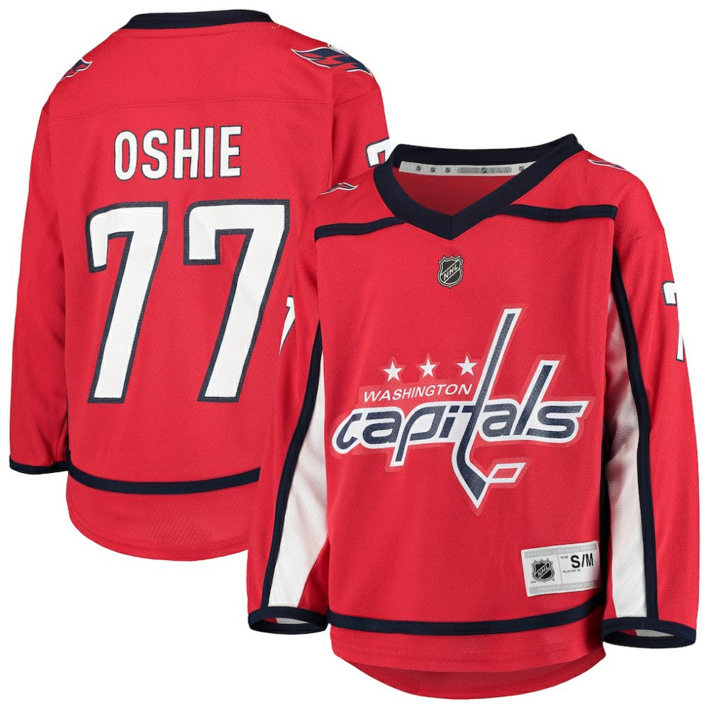 TJ Oshie Washington Capitals Youth Home Player Replica Jersey - Red Jerseys