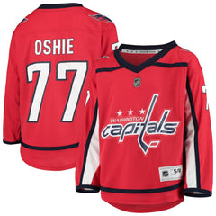 TJ Oshie Washington Capitals Youth Home Player Replica Jersey - Red Jerseys