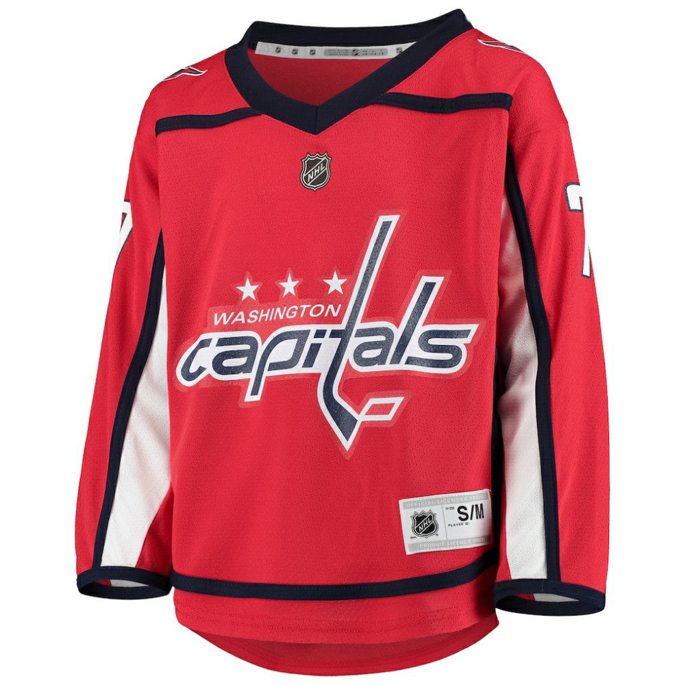 TJ Oshie Washington Capitals Youth Home Player Replica Jersey - Red Jerseys