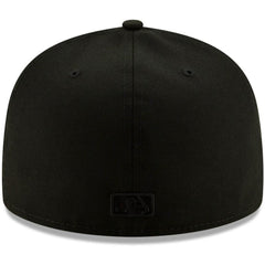 San Diego Padres Black on Black 59FIFTY Fitted Hat Black