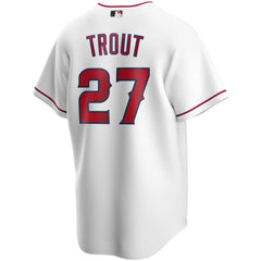 Mike Trout Los Angeles Angels Youth Alternate Replica Player Jersey White