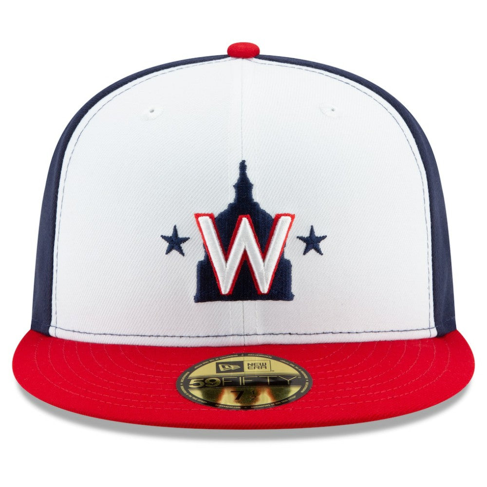 Washington Nationals Alternate 2 2020 Authentic Collection On-Field 59FIFTY Fitted Hat White