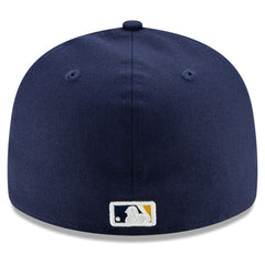 Milwaukee Brewers Authentic Collection On-Field Low Profile 59FIFTY Fitted Hat Navy