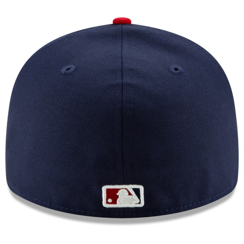 Washington Nationals Alternate 2020 Authentic Collection On-Field Low Profile Fitted Hat White/Navy
