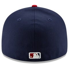 Washington Nationals Alternate 2020 Authentic Collection On-Field Low Profile Fitted Hat White/Navy
