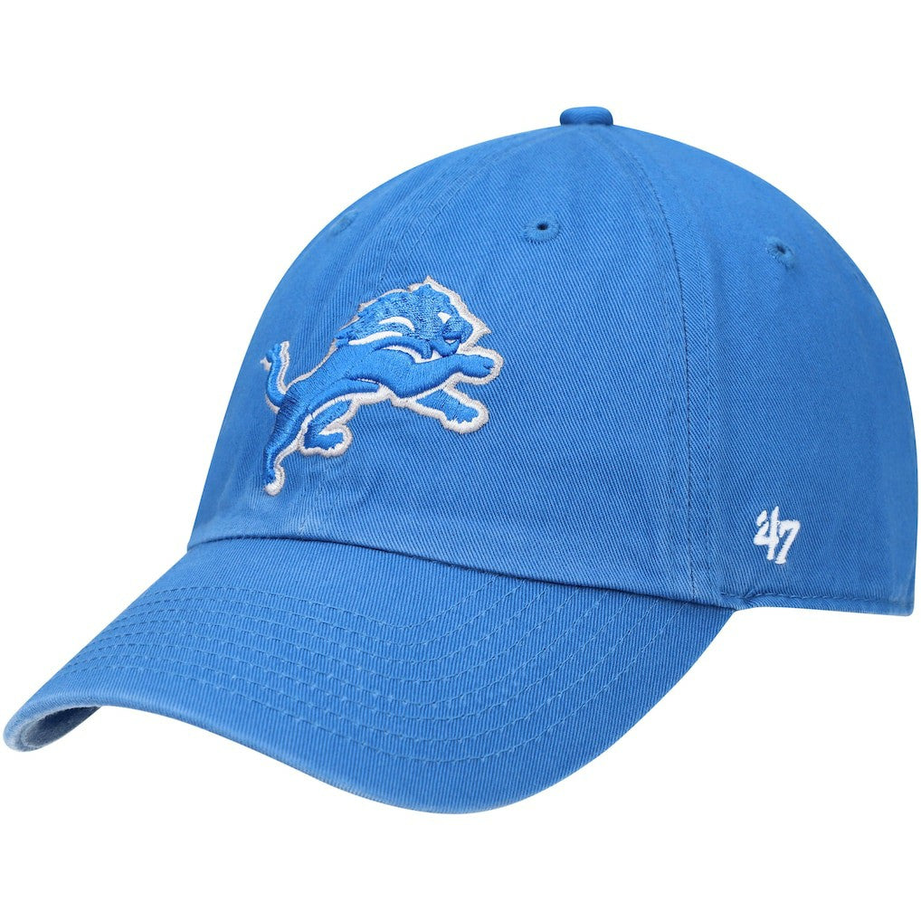 Detroit Lions '47 Primary Clean Up Adjustable Hat - Blue discount