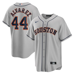 Yordan Álvarez Houston Astros Road Replica Player Jersey Gray