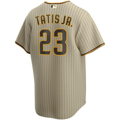 Fernando Tatis Jr. San Diego Padres Alternate Replica Player Jersey Tan