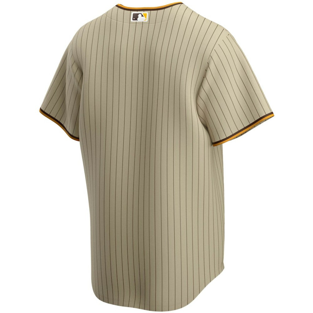 San Diego Padres Alternate Replica Team Jersey Tan