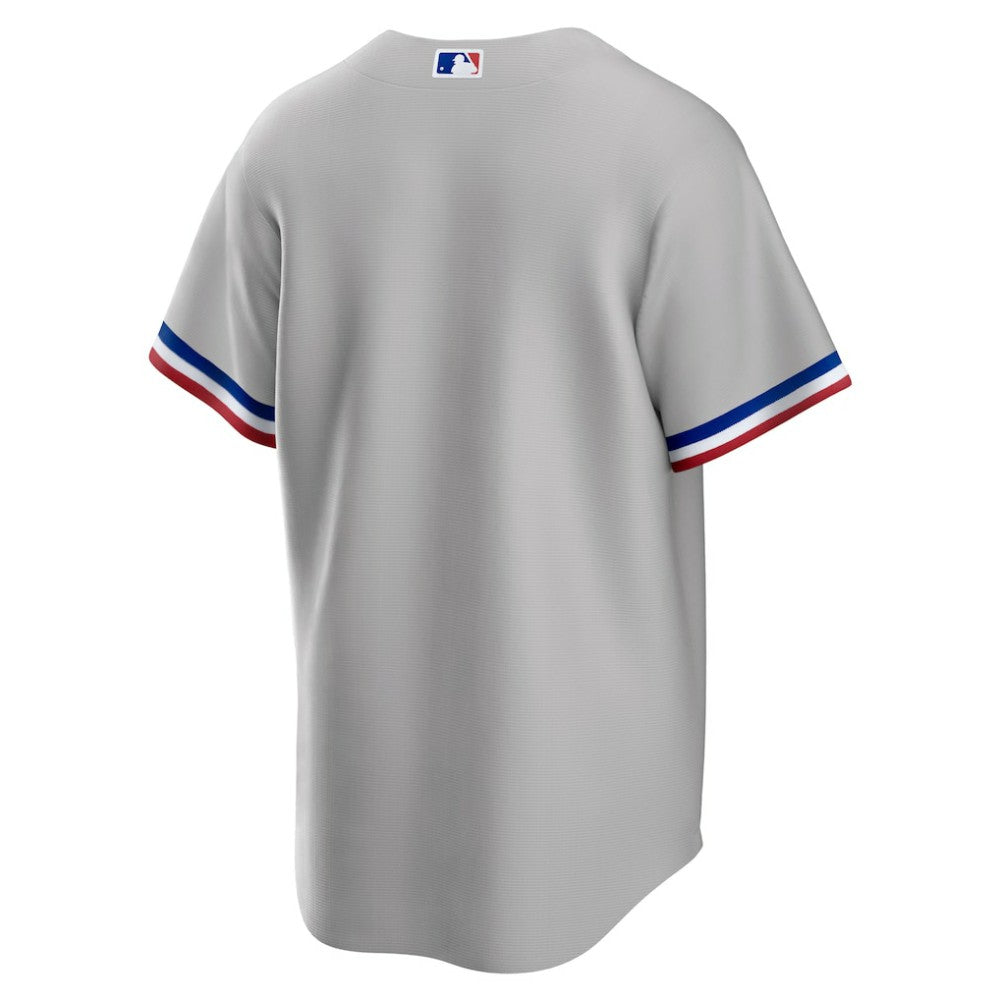 Texas Rangers Road Replica Team Jersey Gray