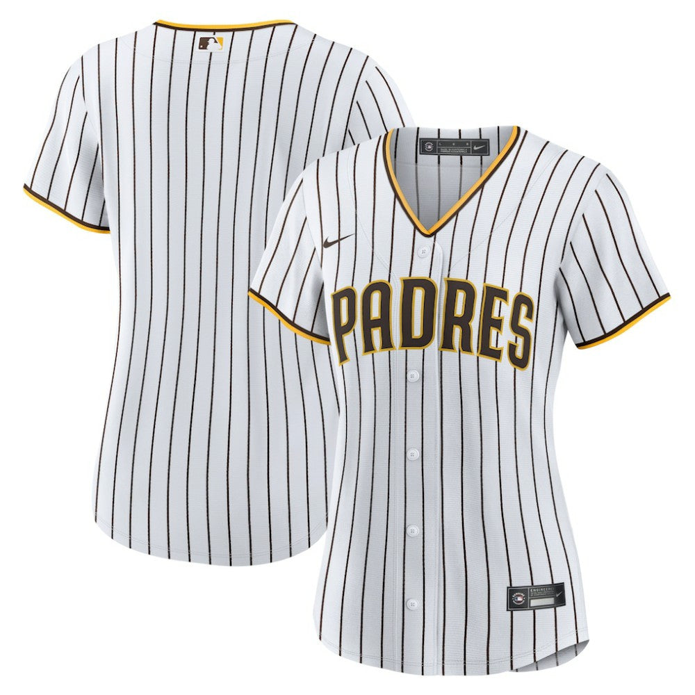 San Diego Padres Women's Home Replica Team Jersey White