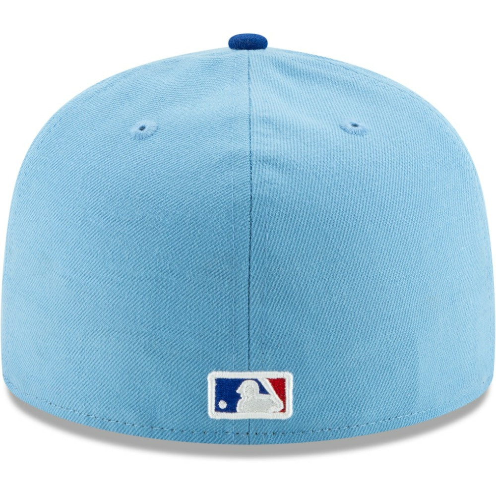 Texas Rangers On-Field Authentic Collection 59FIFTY Fitted Hat Light Blue/Royal