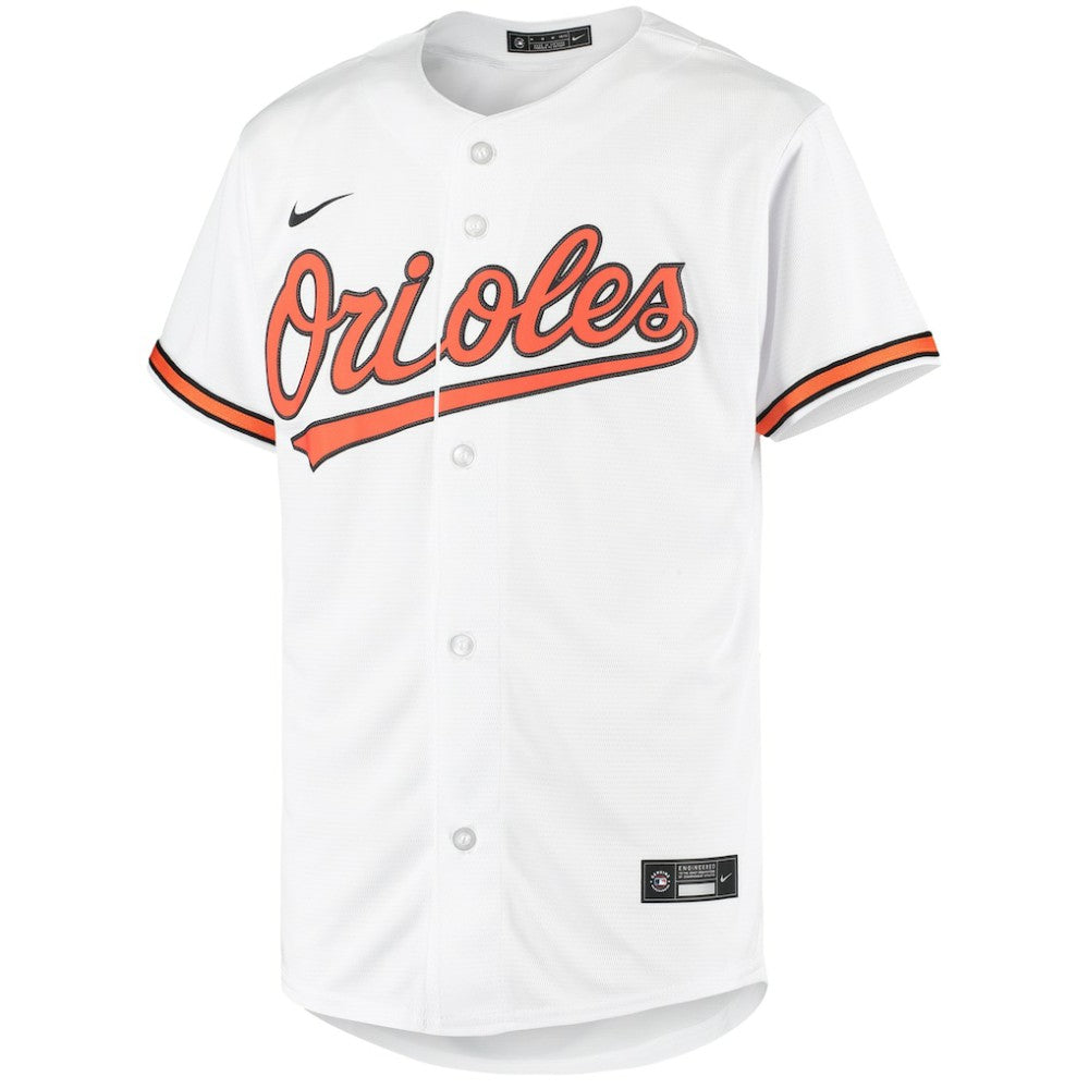 Baltimore Orioles Youth Home Replica Team Jersey White