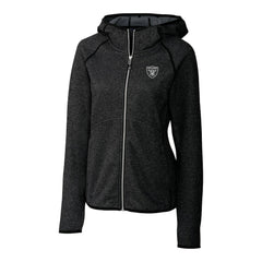 Las Vegas Raiders Cutter & Buck Women's Mainsail Full-Zip Jacket - Black sale