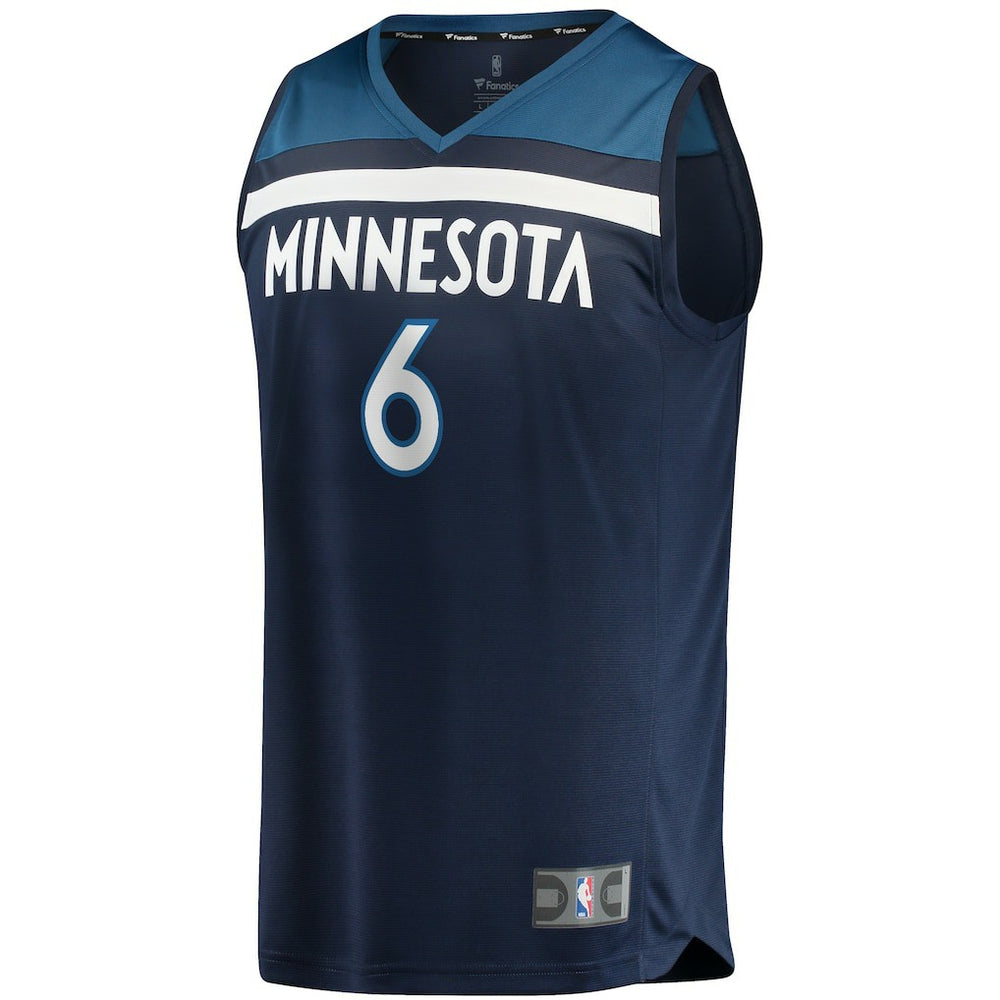 Jordan McLaughlin Minnesota Timberwolves Fast Break Player Jersey - Icon Edition - Navy outlet