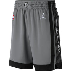 Brooklyn Nets Jordan Brand Statement Edition Swingman Shorts - Charcoal sale