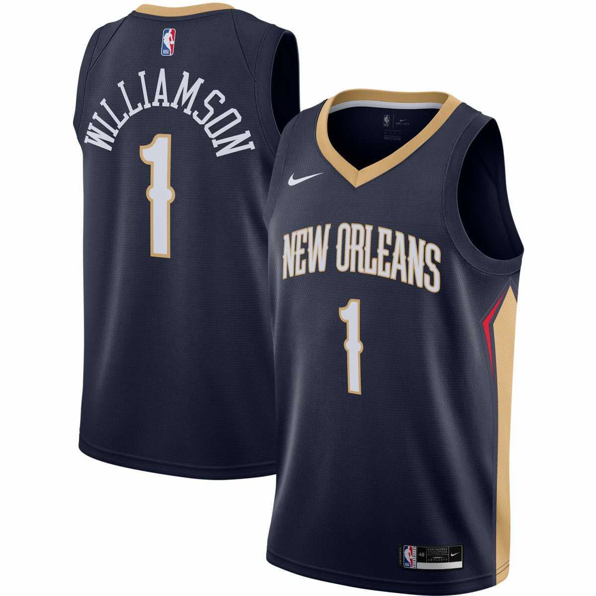 Zion Williamson New Orleans Pelicans Swingman Jersey - Navy - Icon Edition outlet