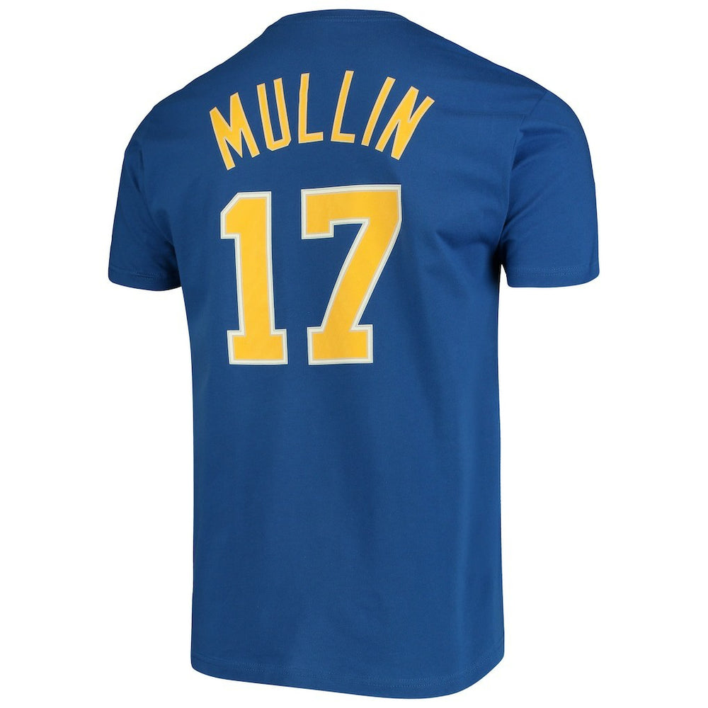 Chris Mullin Golden State Warriors Hardwood Classics Name & Number Team T-Shirt sale - Royal outlet