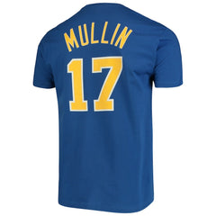 Chris Mullin Golden State Warriors Hardwood Classics Name & Number Team T-Shirt sale - Royal outlet